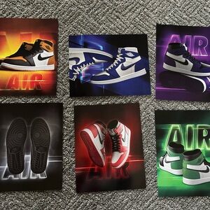 Air Jordan Sneaker Poster Set
